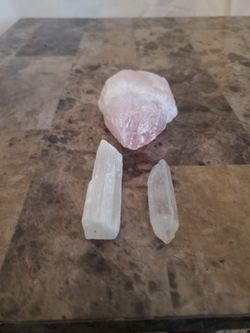 Light Crystal, Smokey Rose Quartz, Quartz Crystal