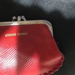 Vintage 1960s Leather Purse