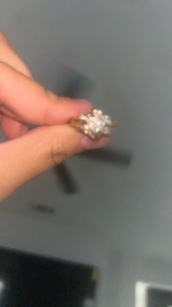 10k gold ring.