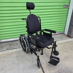 Black wheelchair