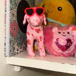 Vs Pink ( Valentine’s Day 2025 Stuffed Dog)