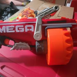 NERF Megalodon N-Strike Mega w/20 Dart Capacity Drum Clip No Darts
