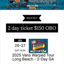 Vans Warped Tour
