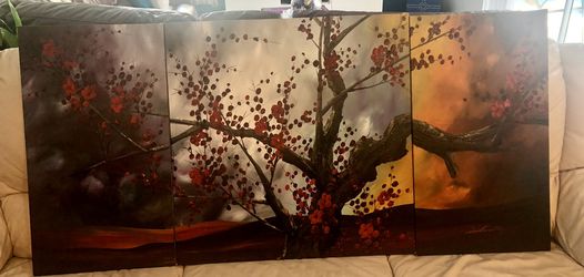 Japanese Blossom Wall Art 🖼