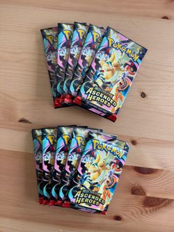 10x Ascended Heroes Sealed Pokemon Booster Packs