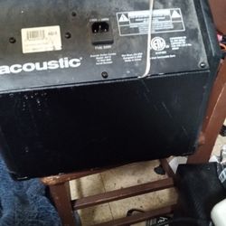 Acoustic AG15 15W 1x8 Acoustic Guitar Combo Amp