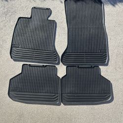 BMW 740 OEM Rubber Floor Mats For 740i