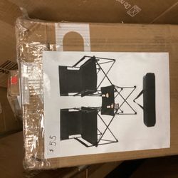 Foldable Chairs, And Table