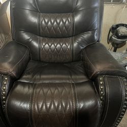 Leather Brown Chair