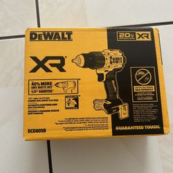 DeWalt 20V Compact Cordless 1/2inch Hammer Drill