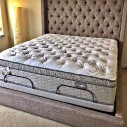PREMIUM BRAND NEW QUEEN PILLOWTOP MATTRESS AND BOXSPRING SAME DAY DELIVERY 