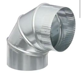 Master Flow 12 in. 90-Degree Round Adjustable Elbow @U13-21