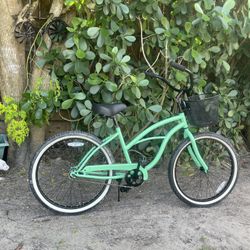 24 BEACH CRUISER 1 SPEED  READY TO RIDE ✅