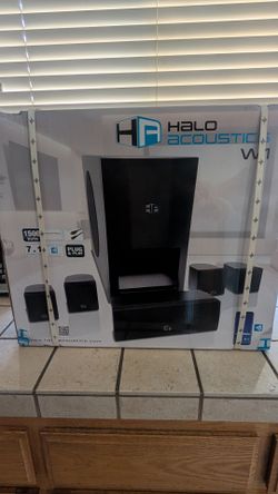 Halo acoustic entertainment center