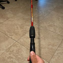 Red Fishing Rod