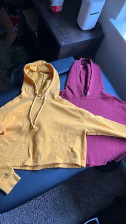 Juniors Cropped Hoodie and Sweatshirt Bundle