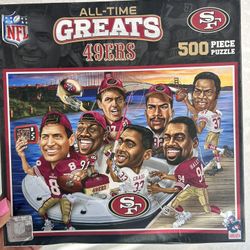 2013 San Francisco 49ers puzzle - a fun and challenging puzzle with a unique design