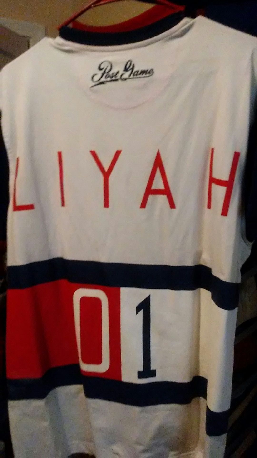 Aaliyah post game limited edition t shirt xl for Sale in