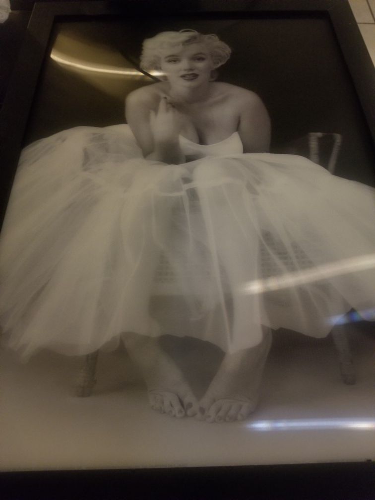 Picture frame marlin monroe