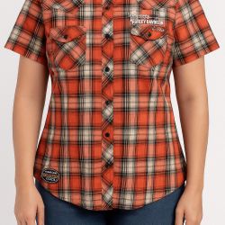 Genius Harley Davidson Blouse size 2XL Good Condition