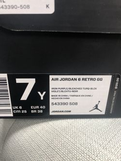 Air Jordan 6 retro GG