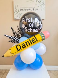 First day of shcool balloons