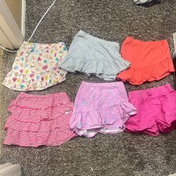 Girls Size 10 Skort/shorts  Clothing Bundle