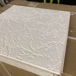 Ceiling Panels White 1 Box New