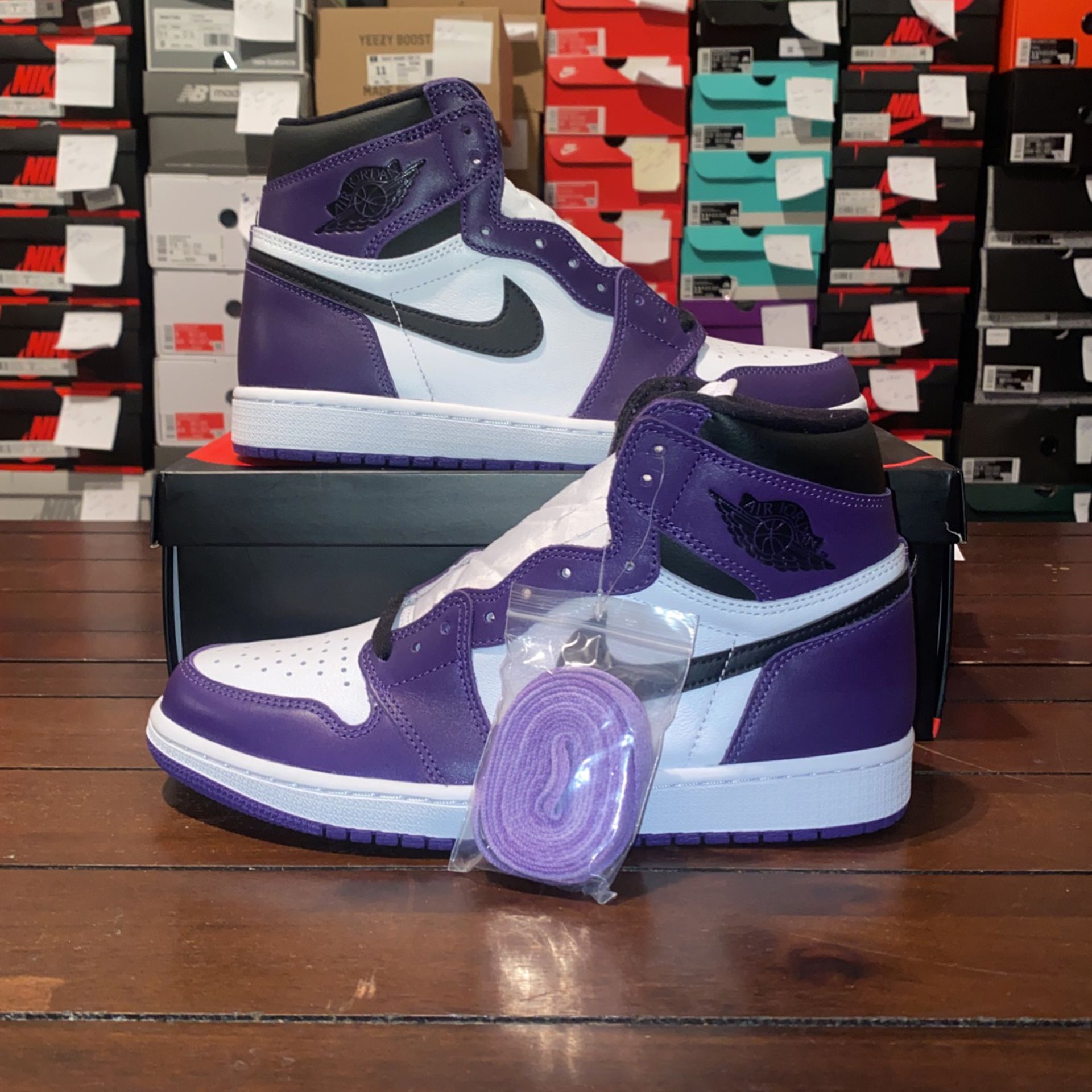 Air Jordan 1 Court Purple 2.0 Sz 9