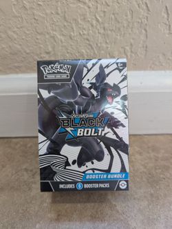 Pokemon TCG Scarlet & Violet Black Bolt Expansion 6 Booster Bundle Brand New