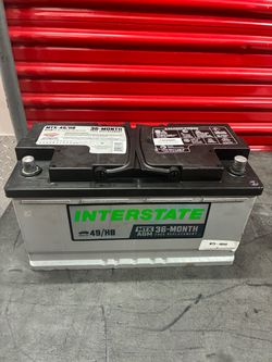 Interstate car battery H8 AGM