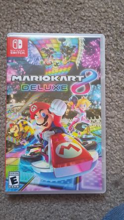 Mario kart 8 deluxe Nintendo switch