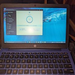 HP STREAM LAPTOP, LIKE NEW, NO ISSUES, REGISTERED. FACTORY RESET 