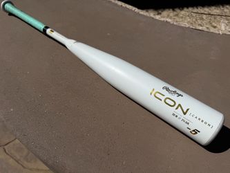Rawlings Icon Carbon Baseball Bat 30” -5