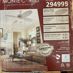 Monte Carlo Outdoor/Indoor Ceiling FAN