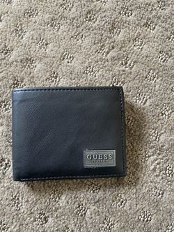 Mens Guess Black Wallet