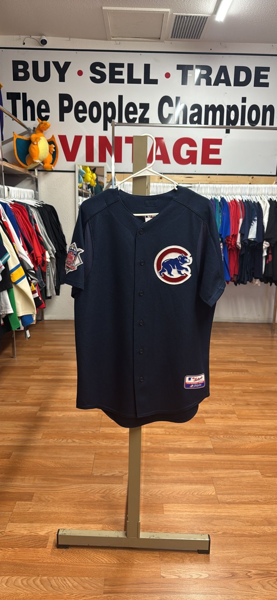 MLB Chicago Cubs Majestic Baseball Jersey size Medium