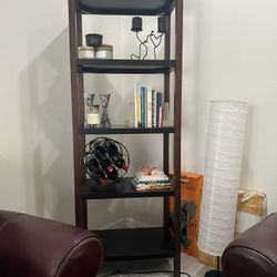 Black And Brown Bookshelf 