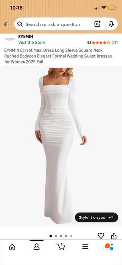 White Long Dress