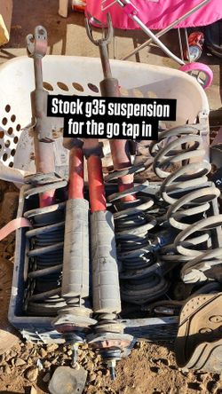 Infiniti g35 stock suspension