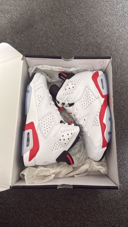 Jordan 6 Retro Infrared White