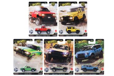 Hot Wheels Premium Car Cultures Off Road Case