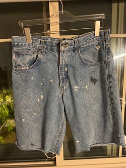 Carharrt Men's Denim Cut-Off Jean Shorts