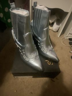 Blue Cowboy Boots