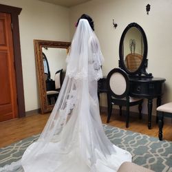 Beautiful 2-Tier Veil 👰‍♀️