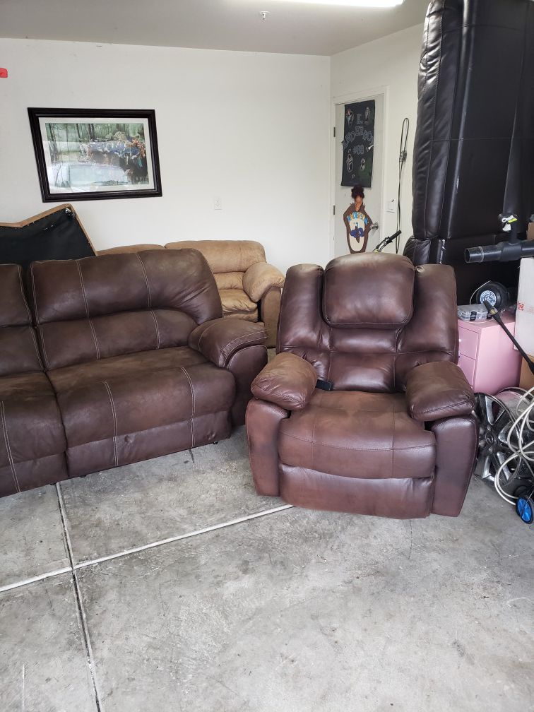 Brown counts with electric recliners