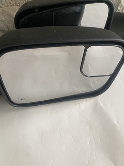 Pair Power Heated Tow Mirrors L&R For Dodge Ram—$60