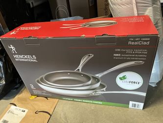 Henckels Ceramic Nonstick Pans 3-Piece