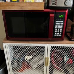Red Microwave 