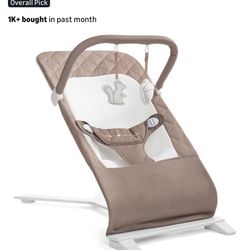 Baby Delight Portable Baby Bouncer In Mocha 